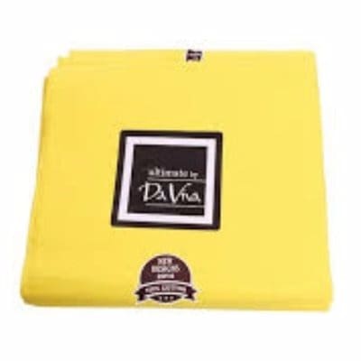 Plain Daviva – 6 Yards - Yellow
