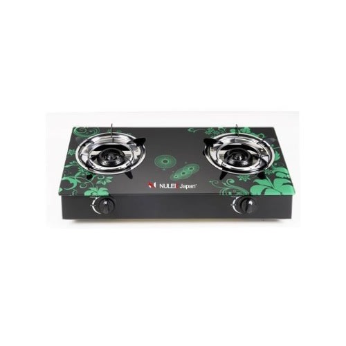 Glass Table Top Gas Cooker- Double Burner