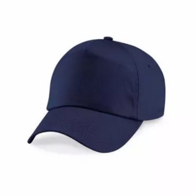 Men's Polo T-Shirt & Cap - Navy Blue