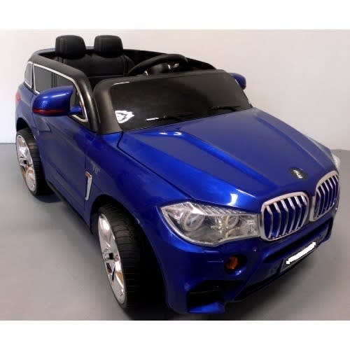 Double Seater Kids' Ride On Car - Blue