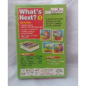 Kids Preschool Puzzle What's Next?