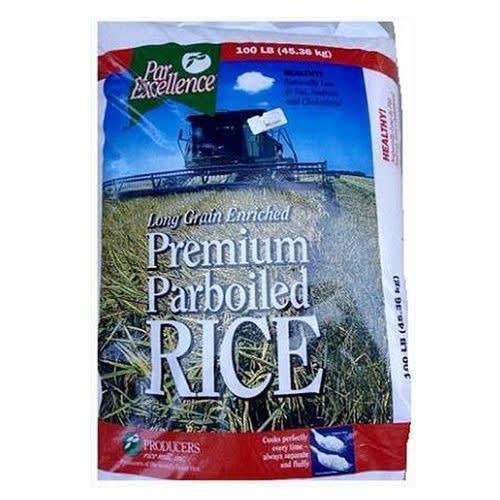 Premium Parboiled Rice - 45. 36kg