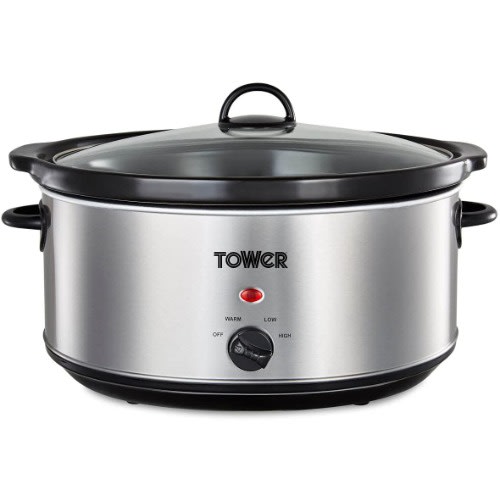 5.5L Slow Cooker With 3 Heat Setting 300W+