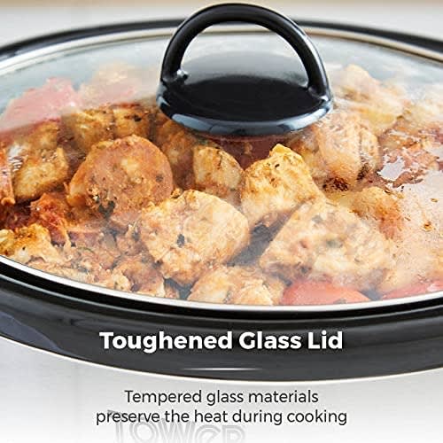 5.5L Slow Cooker With 3 Heat Setting 300W+