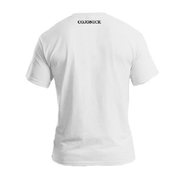 Smiling Makes the Day Go Quicker Print Tshirt - White