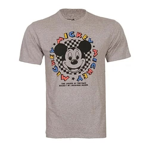 Disney Men's Micky- Print T-shirt