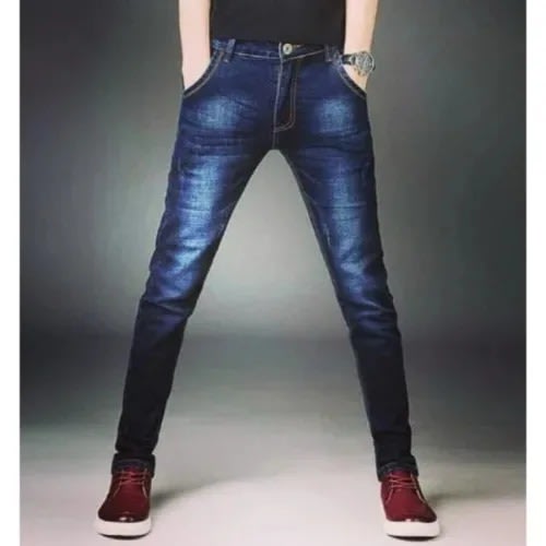 Men Jeans Trouser - Blue