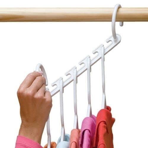 Wardrobe / Closet Space Saver Collapsible Hanger  - 8pcs