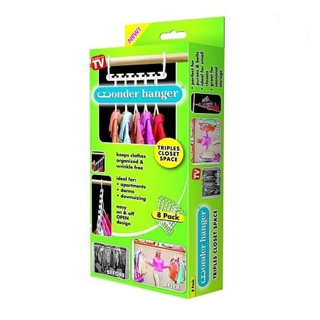 Wardrobe / Closet Space Saver Collapsible Hanger  - 8pcs