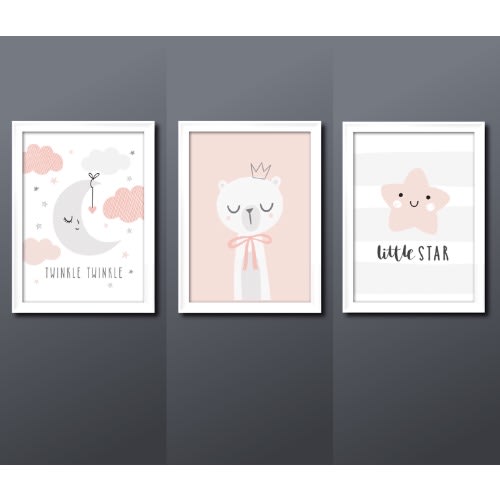 Kids Wall Art- Twinkle Little Little Star - 12