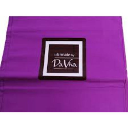 Purple Colour Plain Daviva – 6 Yards