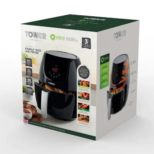 Digital Air Fryer - T17067 - 1400w - 4l - Black