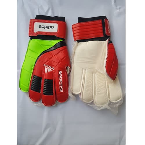 Response Firm Grip Goalkeeper Gloves - Red/lemon