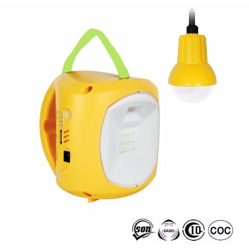 Solar Lighting Kit With Solar Charge-On