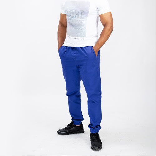 Unisex Chinos Joggers - Blue