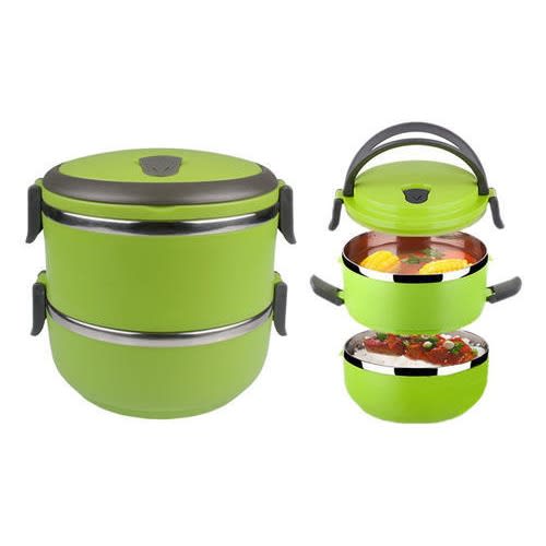2 Layer Lunch Box With Air Vent- 1.4l