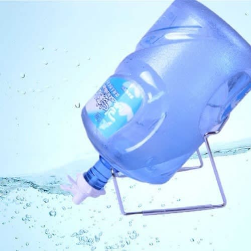 Manual Water Dispenser Bottle Stand With Dispenser Tap Valve