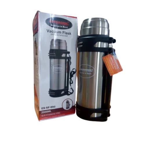 Vaccum Stainless Steel Flask - 2.0L