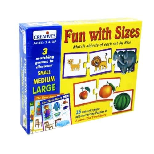Fun With Sizes Puzzles
