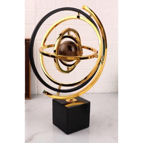 Decorative Crystal Globe On Stand