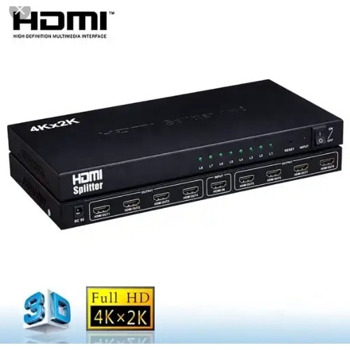 Hdmi Splitter 8 Ways