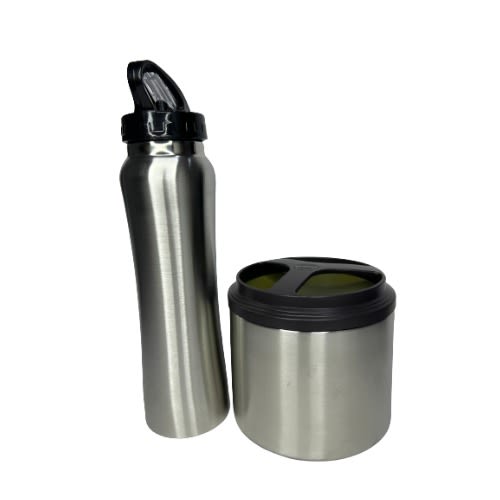 Kids Stainless Steel School Flask And Water Bottle