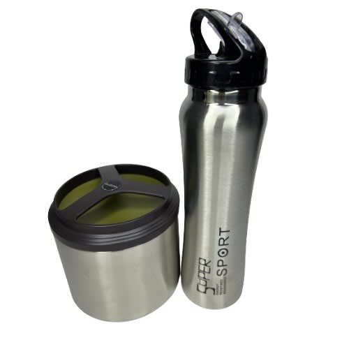 Kids Stainless Steel School Flask And Water Bottle