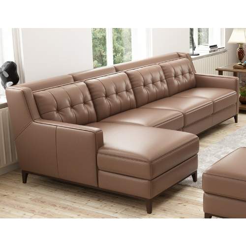 Leather L -shape Sofa