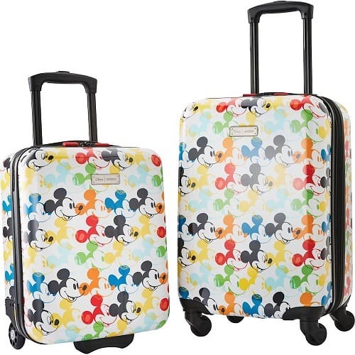 Disney Wheeled Underseater And Spinner Suitcase Set (2-piece) - White
