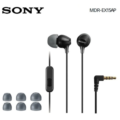 Earphones With Mic - Mdr-ex15ap