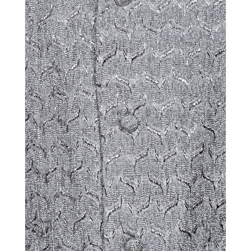 Detailed Pattern Men's Waistcoat-silver-mwc-2826