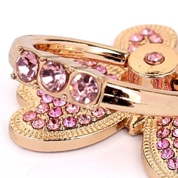 Magnet Stone Butterfly Ring Phone Holder