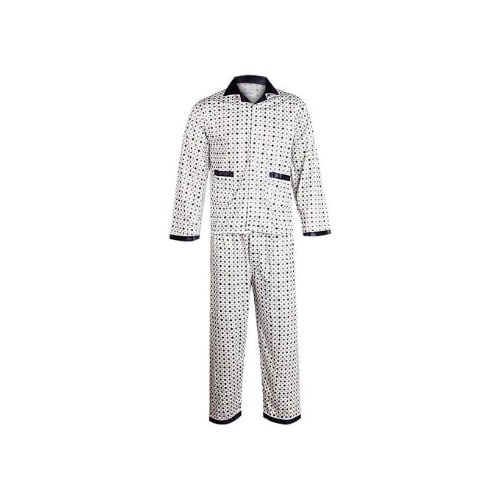 Men's Pyjamas With Indoor Slippers - Blue