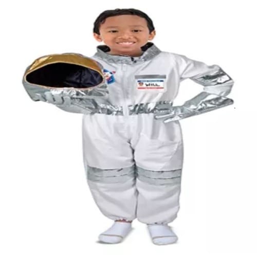 Kids Astronaut Spaceman Dress Up Costume- Unisex- Complete Set