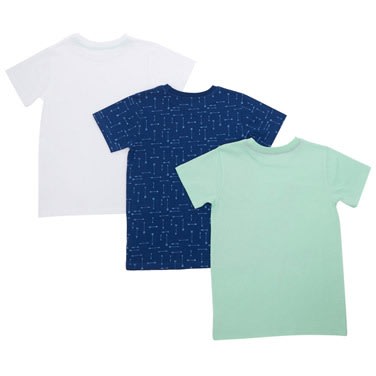 Boys Adventure T Shirts - Pack Of 3