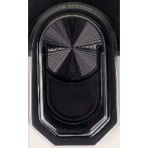 360 Rotation Magnetic Ring Holder- Black