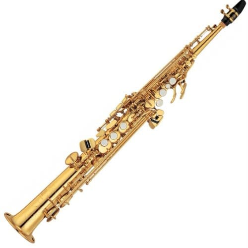 Straight Soprano Saxophone With Stand