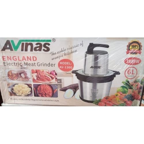Avinas Electric Stainless Yam And Fufu Pounder -  6L
