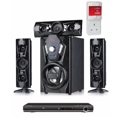 Home Theatre System Jp-c10 + Powerful Dvd Player + Power Surge