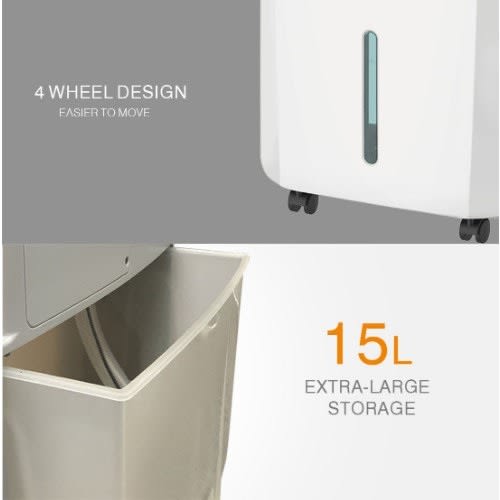 Rechargeable Air Cooler - Water Fan With Remote Control