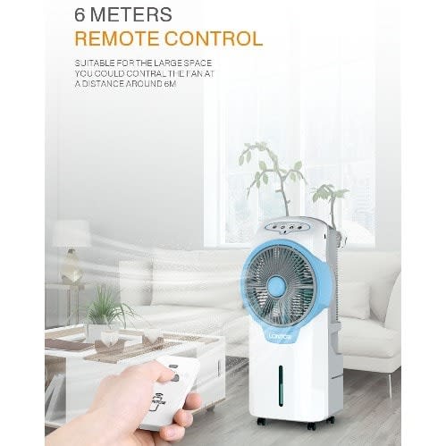 Rechargeable Water Cooling Fan With Remote