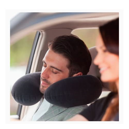 Intex Inflatable Travel Pillow Head Rest With Free Air Pump