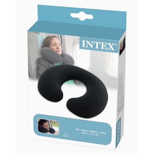 Intex Inflatable Travel Pillow Head Rest With Free Air Pump