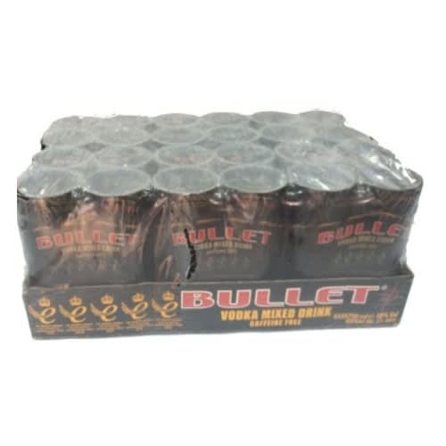 Black Bullet Vodka Mixed Drink -250ml X 24pcs