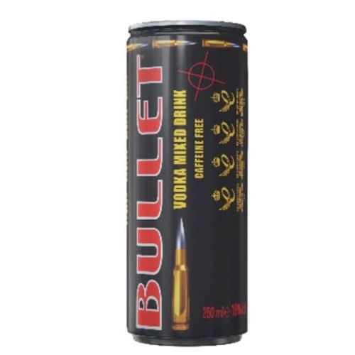 Black Bullet Vodka Mixed Drink -250ml X 24pcs