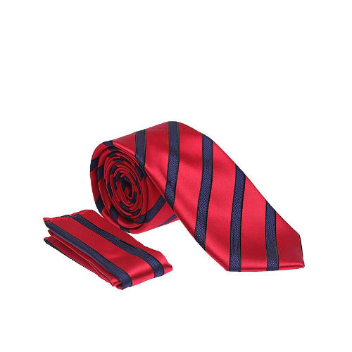 Red & Blue Stripe Tie