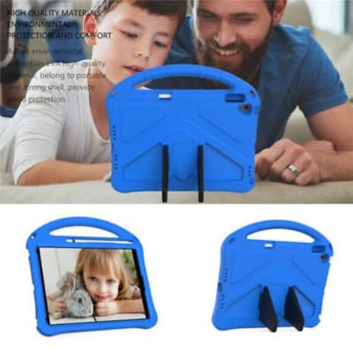 Eva Stand Case Handle Cover For iPad 7th 8th Gen 10.2" Tablet - Blue