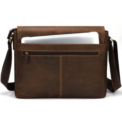 Briefcase Retro Shoulder Laptop Bag