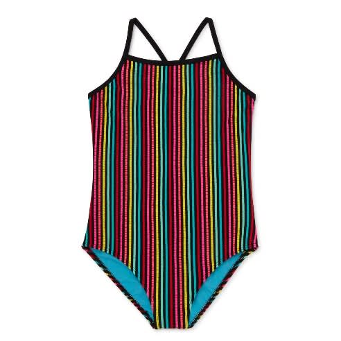 Striped Swimsuit - 1Piece