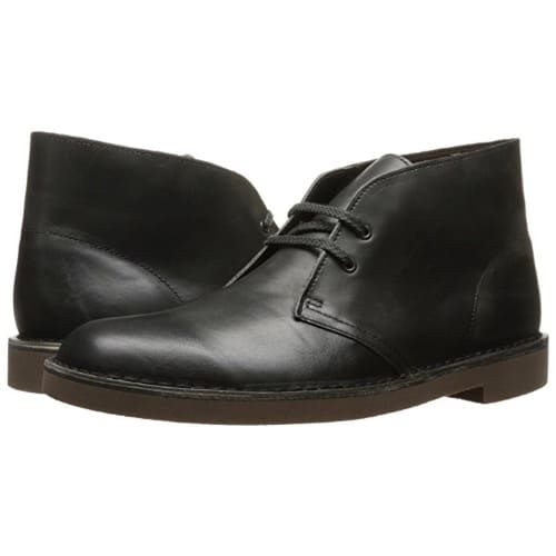Men's Bushacre Classic Leather Chukka Boot - Black